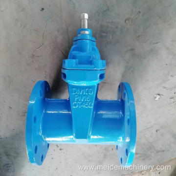 Hidden stem gate valve